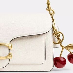 Coach Cherries bag charm